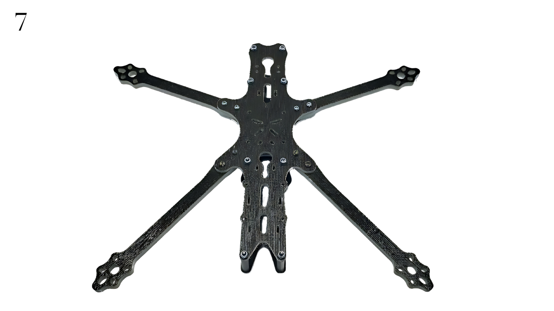 Купити Рама 7 для FPV дрона композит 00708 в інтернет магазині